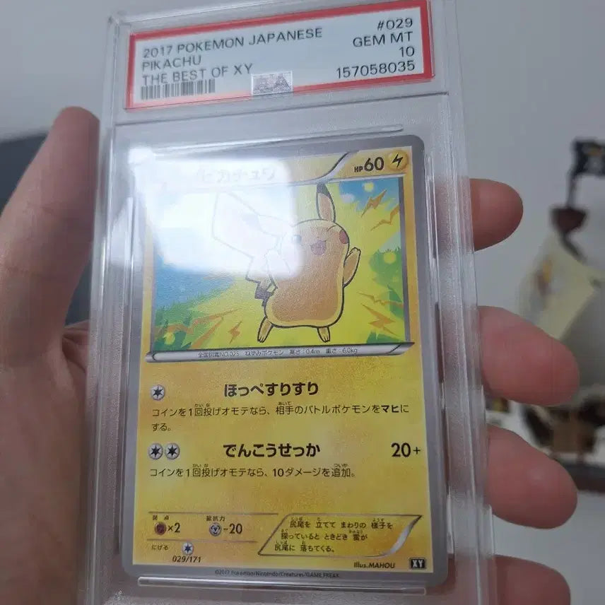 [BUNJANG] Pokemon Pikachu Card PSA 10 / 포켓몬스터 XY 피카츄 카드 PSA10