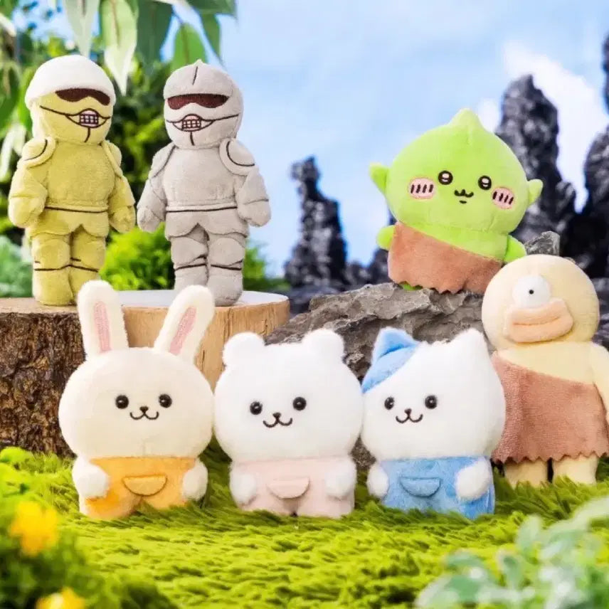 [BUNJANG] Chiikawa Usagi Barnian Mini Keychain / 치이카와파크 무슨무슨바니안 난또까바니안 미니 키링 우사기