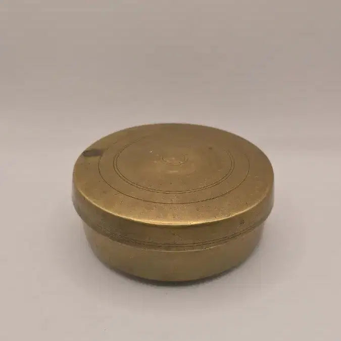 [BUNJANG] Brass Lacquerware Bowl Antique / 민속품 조선후기 놋쇠 유기 합 골동품