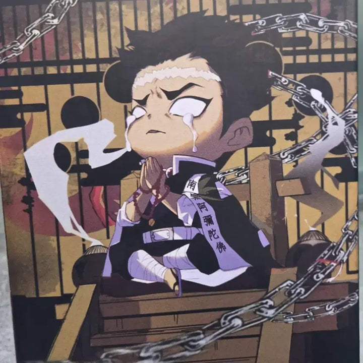 [BUNJANG] Demon Slayer Gyomei Hando Resin Figure (Sealed) / 택포18)귀멸의 칼날 귀칼 교메이 쇼핸드 레진 피규어 미개봉