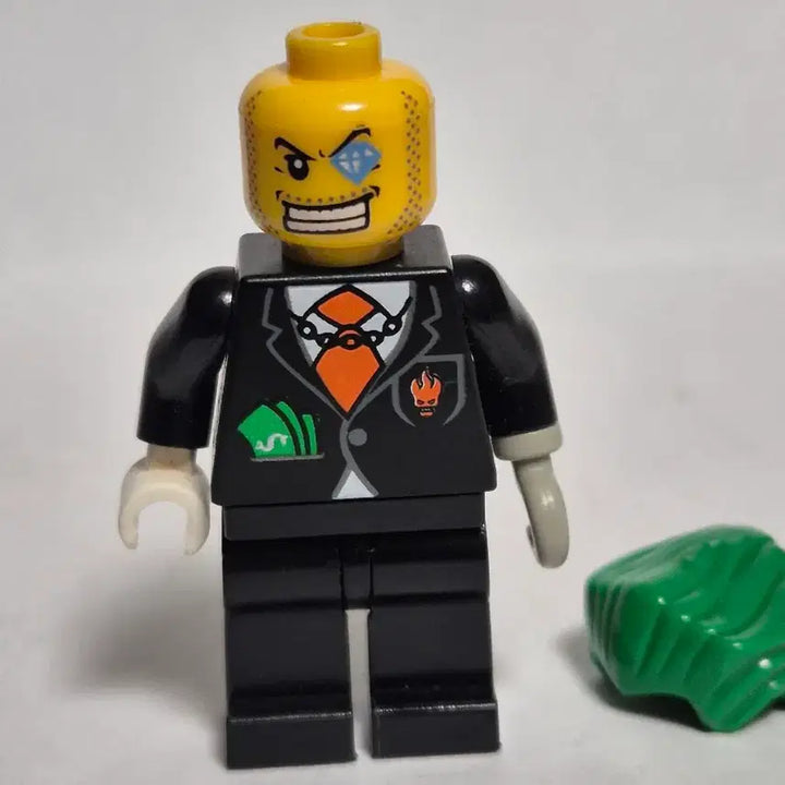 [BUNJANG] Lego Agents Villain Dollar Bill Minifigure 8968 / 레고 에이전트 악당 달러 빌 미니피규어 8968