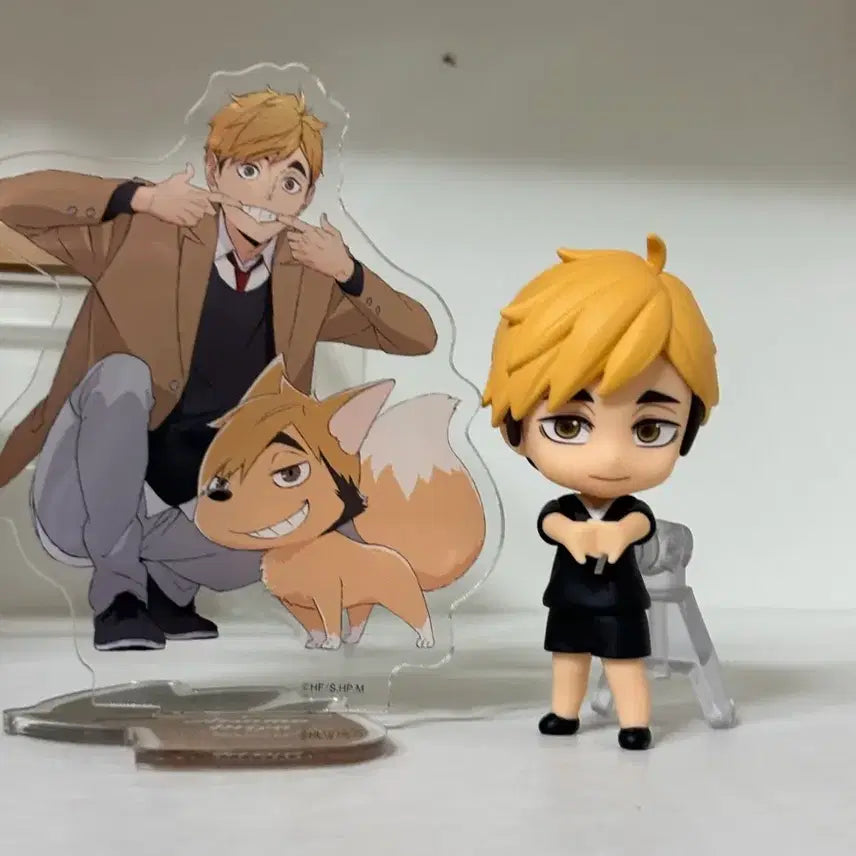 [BUNJANG] Miya Atsumu Acrylic Stand Mini Nendoroid Figure / 미야아츠무 아크릴스탠드 미니넨더 피규어