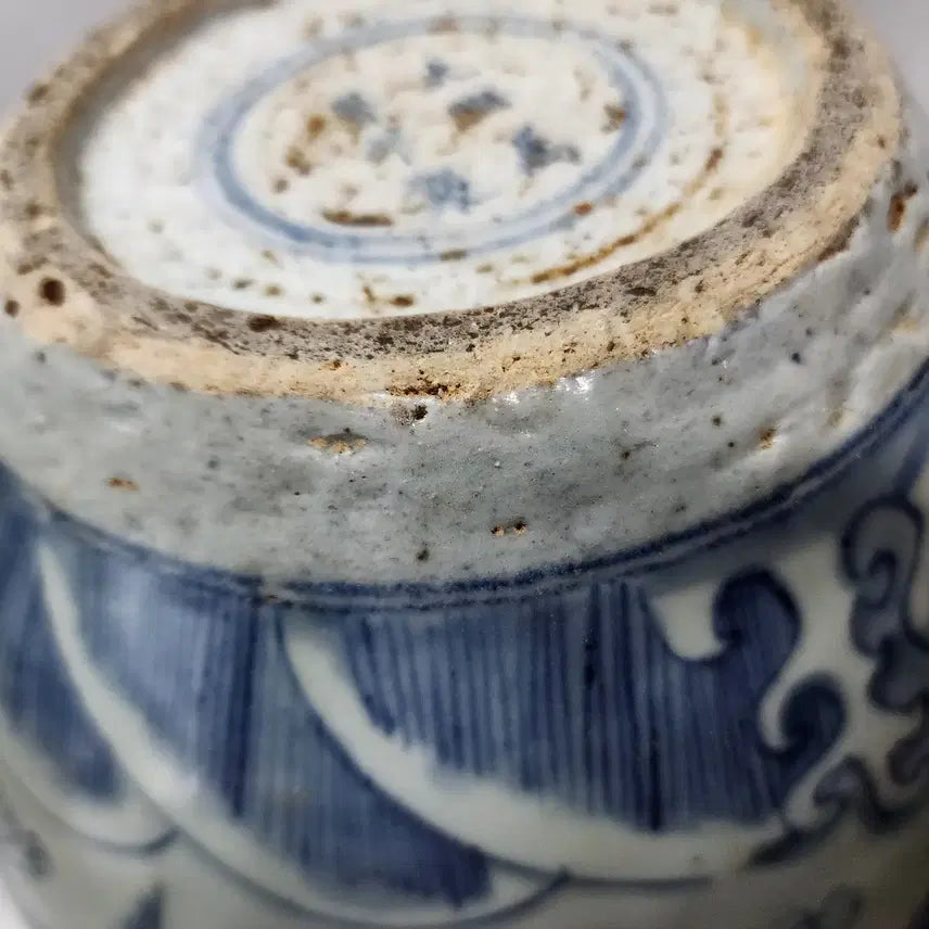 [BUNJANG] Large Blue-and-White Porcelain Vase / 청화백자 중국도자기 대형 화병