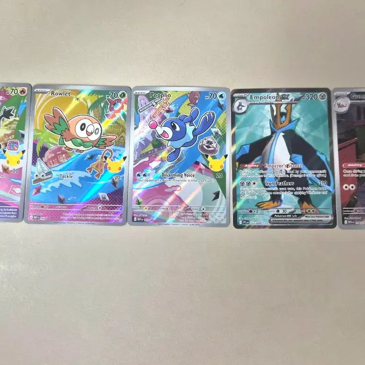 [BUNJANG] Pokemon Card North American 30th Anniversary 7th Gen Limited Edition Empoleon SR, Magnezone AR / 포켓몬카드 북미판 30주년 7세대 한정판&amp;북미 엠페르트sr,영구스ar