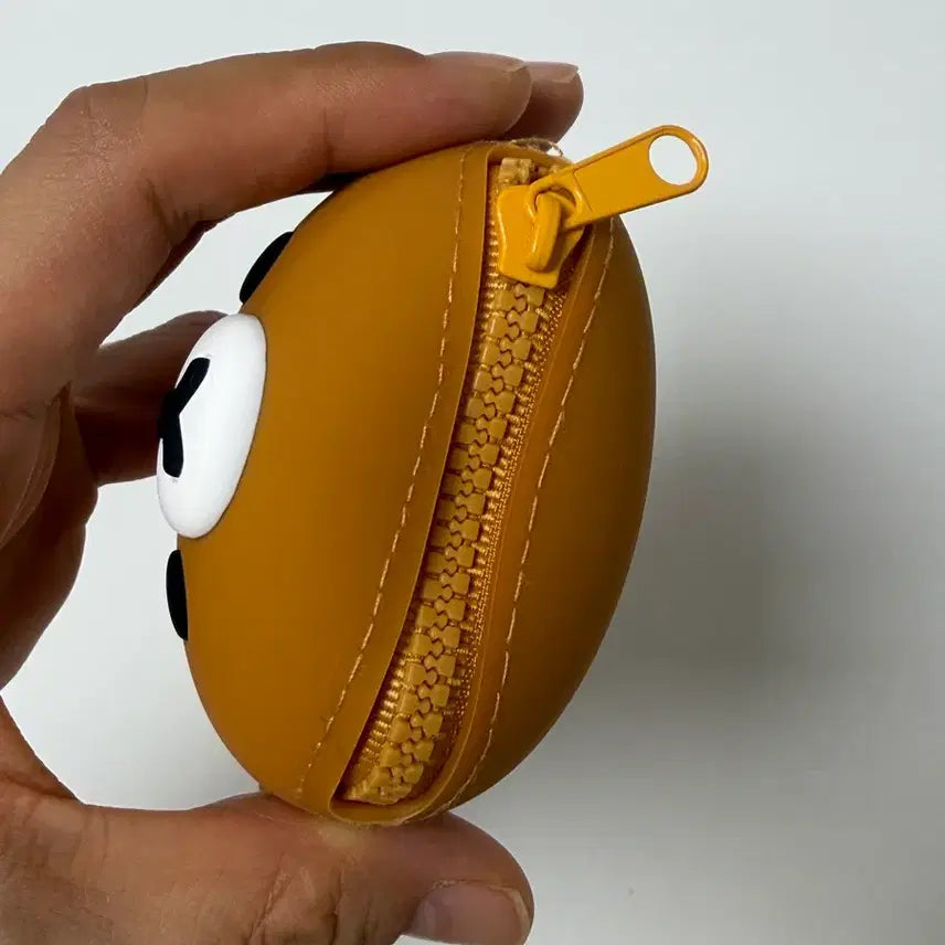 [BUNJANG] Rilakkuma Face Silicone Pouch Keychain / 리락쿠마 얼굴 실리콘 파우치 키링