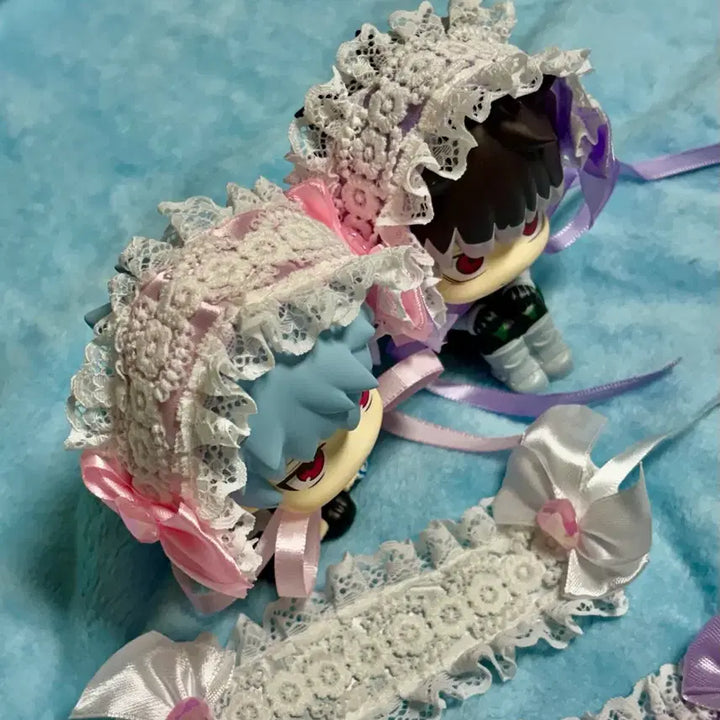 [BUNJANG] HEDORE Purple Plushie Headband / 헤도레 보라색 누이 인형 솜깅 머리띠 룩업 양도 판매