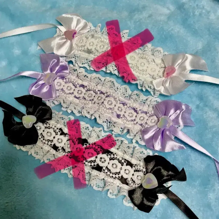 [BUNJANG] HEDORE Purple Plushie Headband / 헤도레 보라색 누이 인형 솜깅 머리띠 룩업 양도 판매