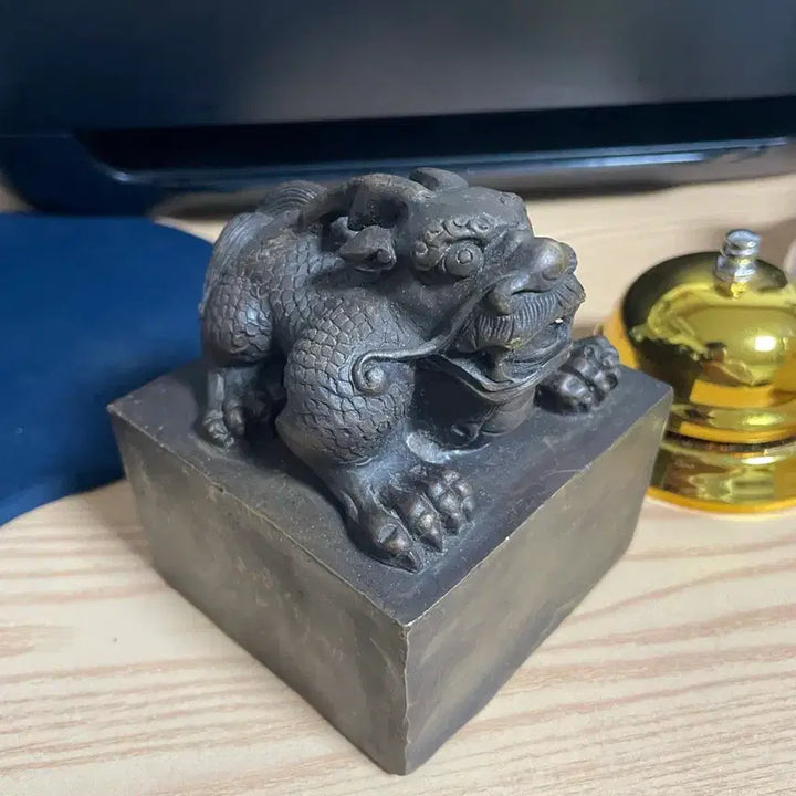 [BUNJANG] Dong Material Seal Stamp / 비휴인장 10만 동재질