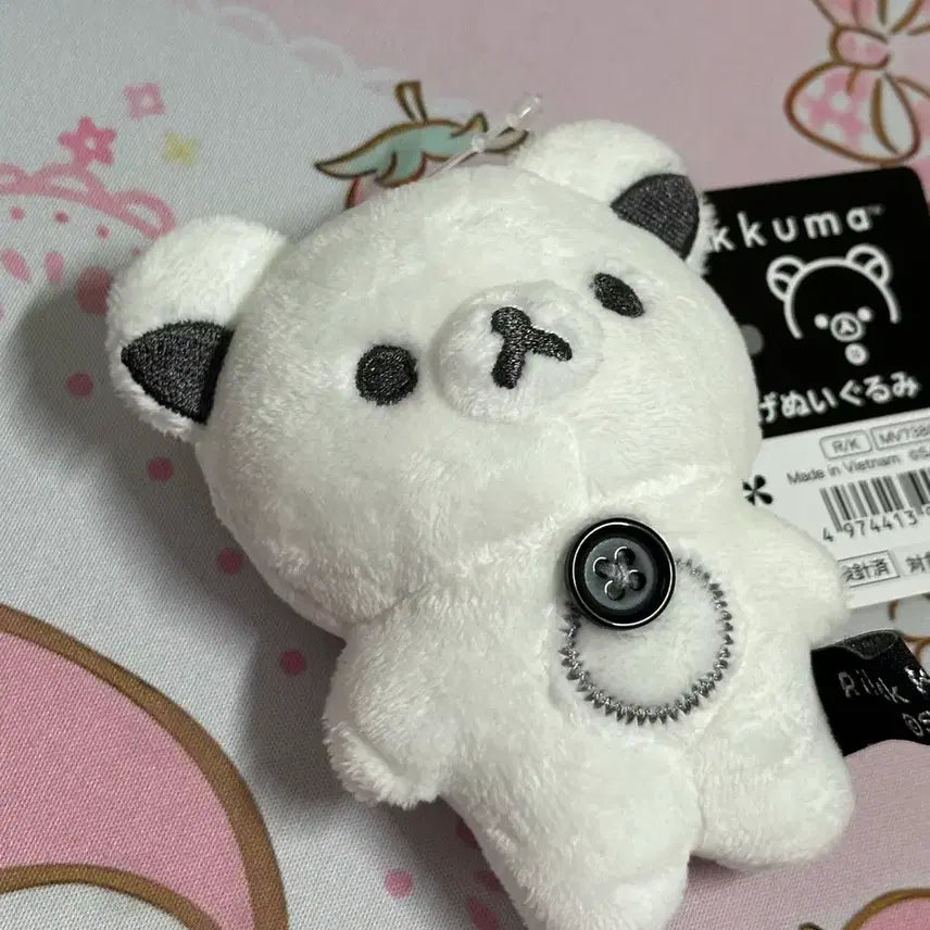 [BUNJANG] KORILAKKUMA Monochro Mono Series Plush / 코리락쿠마 마스코트 흑백 모노크롬