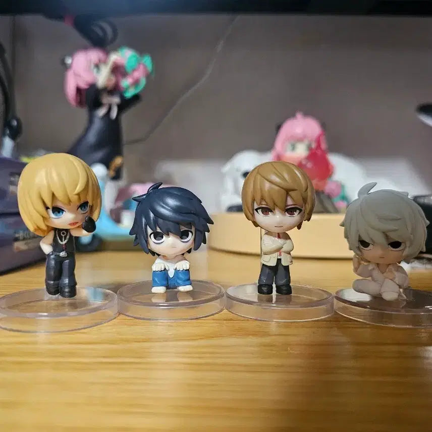 [BUNJANG] Death Note 4 Types Figure Bundle Set / (일괄) 데스노트 4종 피규어 세트