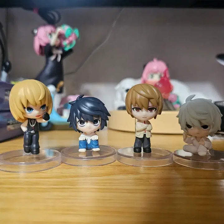 [BUNJANG] Death Note 4 Types Figure Bundle Set / (일괄) 데스노트 4종 피규어 세트