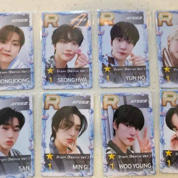 [BUNJANG] ATEEZ Ghost House Superstar Limited Edition PVC Photocard Set / 에이티즈 Ghost House 슈퍼스타 에이티즈 리미티드 에디션 슈스티즈 R카드 세트