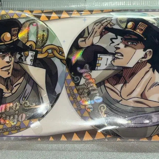 [BUNJANG] Jotaro Kujo Big Can Badge Set / 죠타로 빅 캔뱃지 빅캔뱃지 죠죠의 기묘한모험
