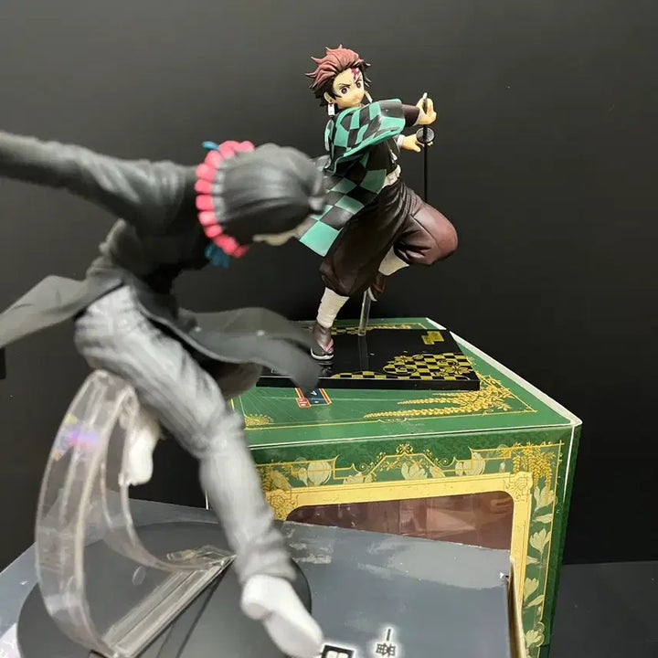 [BUNJANG] Demon Slayer Tanjiro B Prize &amp; Enmu B Prize Figure Bundle Set / 일괄판매 귀멸의 칼날 피규어 탄지로B상 엔무 B상 귀멸의칼날 무한열차