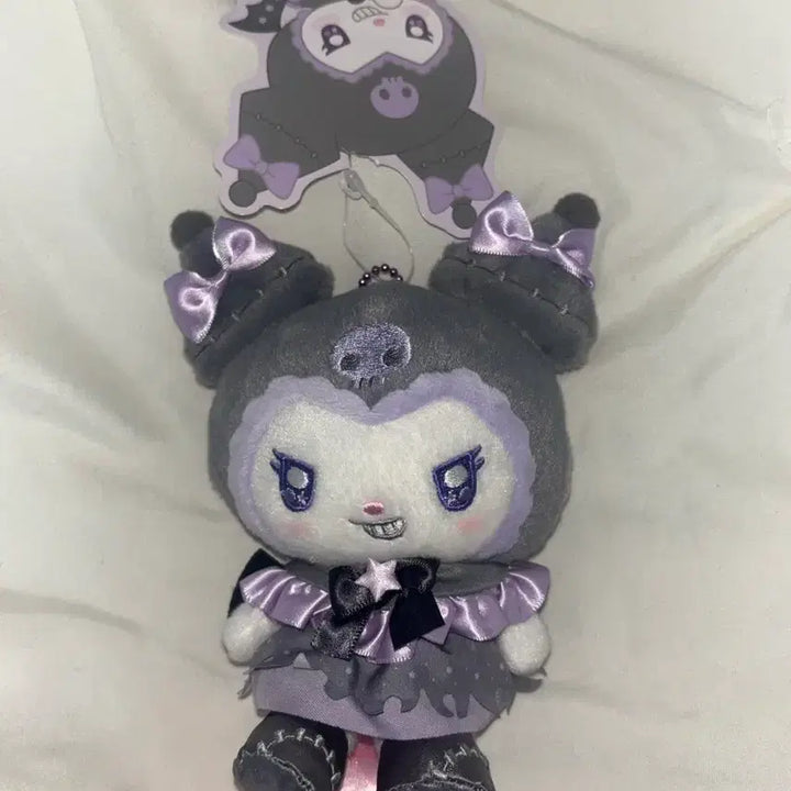 [BUNJANG] Sanrio Kuromi Angel &amp; Devil Chibi Mascot Plush / 산리오 쿠로미 천사악마 쇼비도 마스코트 인형 양산형 지뢰계 리즈리사