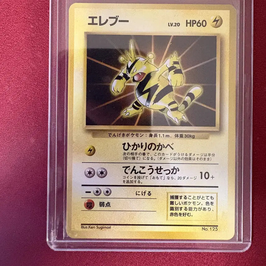 [BUNJANG] Pokemon Card Single - First Edition / 일판 초판 프로모 에레키 포켓몬카드 싱글