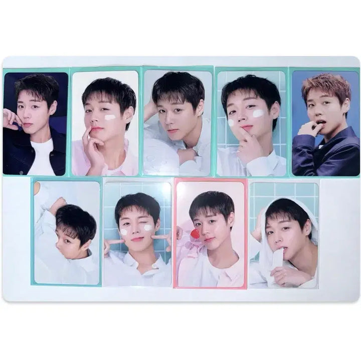 [BUNJANG] Park Ji Hoon MakePrem Photocard Bundle Set (9 types + Product) / 박지훈 메이크프렘 포카 9종(+본품) 일괄
