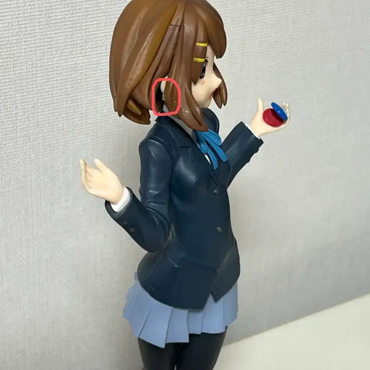 [BUNJANG] K-On! Yui Hirasawa Castanets Figure (Display Only, No Box) / 케이온 유이 캐스터네츠 피규어(단순전시/박스X)