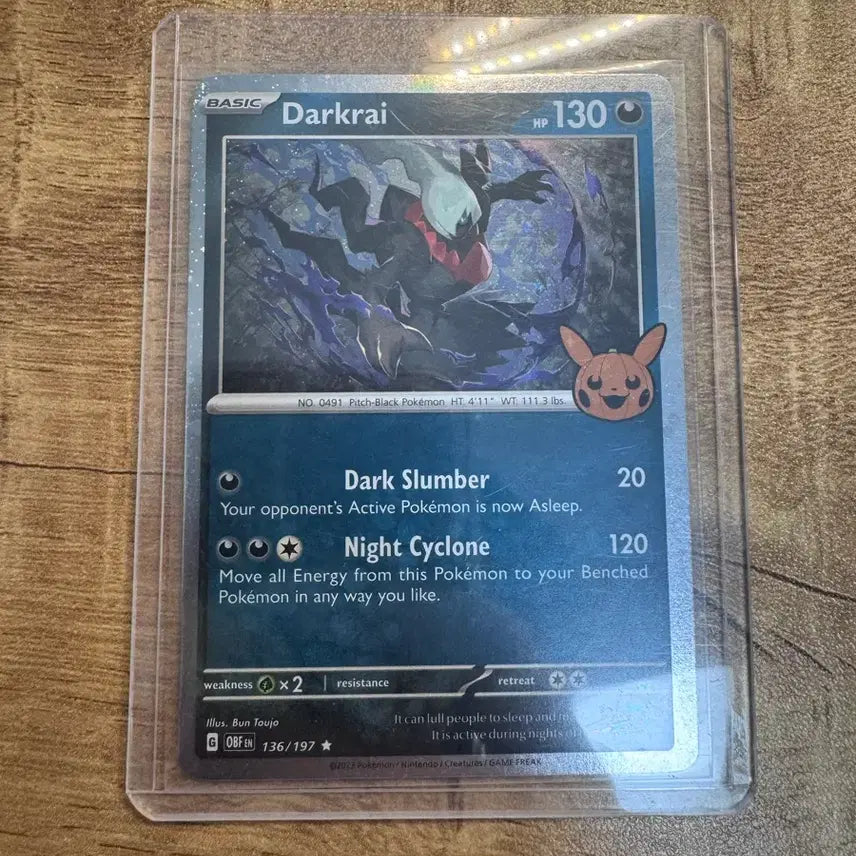 [BUNJANG] Darkrai Halloween North America Trading Card / 북미 할로윈 다크라이