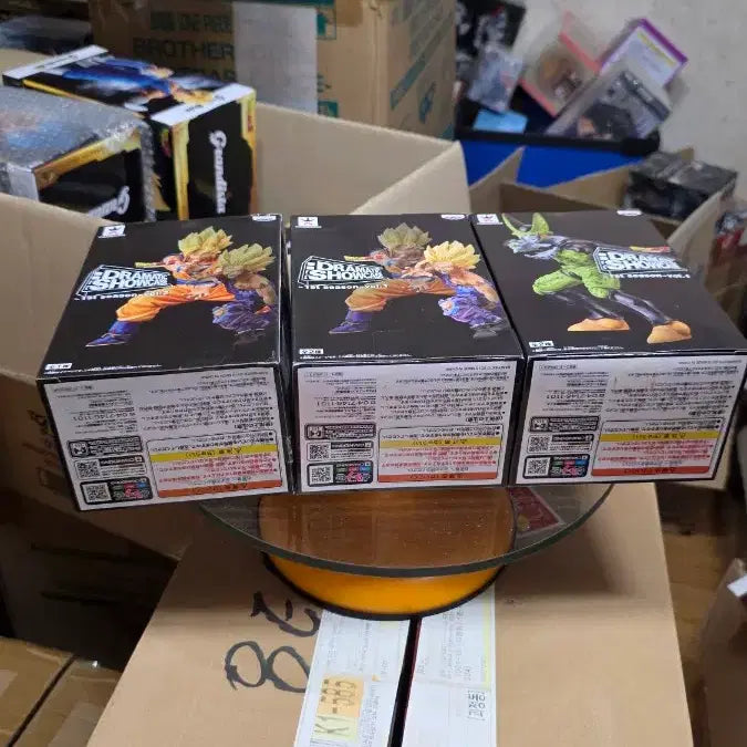 [BUNJANG] Dragon Ball Z Dramatic Showcase Vol. 1 Figure Set (3 Types, Sealed) / (번장최저가미개봉)드래곤볼Z 드라마틱 쇼케이스 1탄 피규어 3종