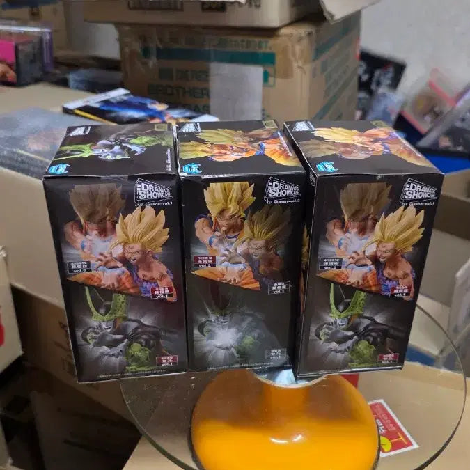[BUNJANG] Dragon Ball Z Dramatic Showcase Vol. 1 Figure Set (3 Types, Sealed) / (번장최저가미개봉)드래곤볼Z 드라마틱 쇼케이스 1탄 피규어 3종
