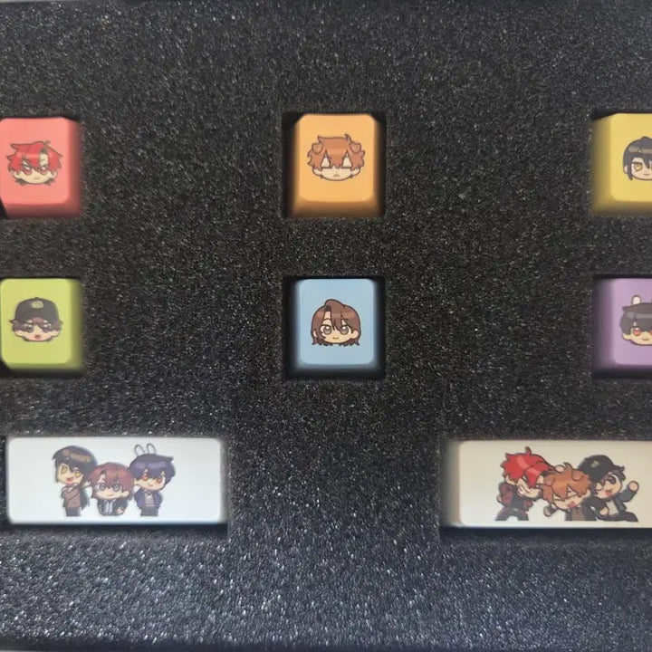 [BUNJANG]  잠뜰 Mystery Detective Club Keycap Bundle Set / 잠뜰 미스터리 수사반 키캡 일괄