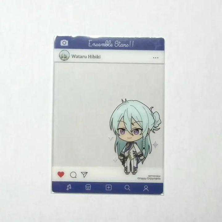 [BUNJANG] Ensemble Stars! Moban Pop-up Spotlight on Stage Special Clear Card Hibiki Wataru / 앙스타 모펀 팝업 스포트라이트 온 스테이지 테마 특전 포토카드 7만원 특전 클리어카드 투명 클카 히비키 와타루