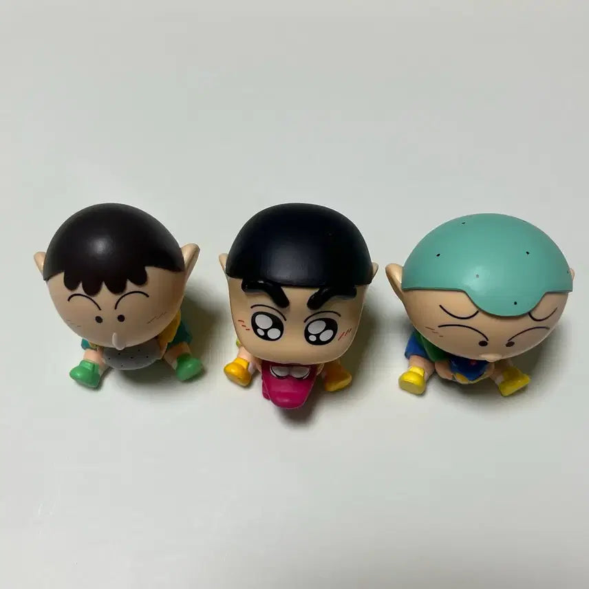 [BUNJANG] Crayon Shin-chan Gukcot Hug Me Gacha Figures Bundle Set / 짱구는 못말려 규코트 꼬옥 안아줘 가챠 짱구 훈이 맹구 일괄양도