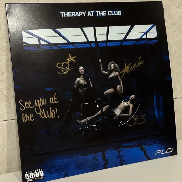 [BUNJANG] Flo Therapy At The Club LP Signed / 초희귀 개인문구 자켓 친필싸인 lp] Flo 플로 Therapy At The Club lp