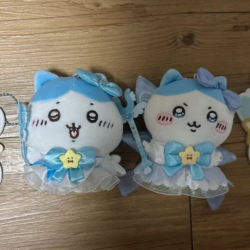 [BUNJANG] Magical Hachiware &amp; Super Magical Hachiware Plush Set / 매지컬하치와레 초매지컬하치와레