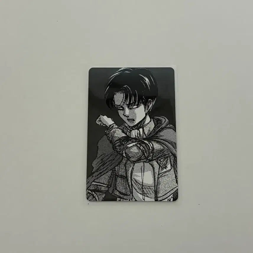 [BUNJANG] Attack on Titan Levi Dog Tag Photocard / 택포 / 진격의거인 리바이 군번줄 포토카드