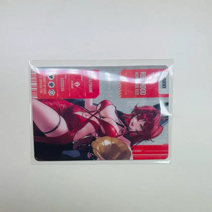 [BUNJANG] Goddess of Victory: NIKKE Metallic Paste Red Hood Card + Ichiban Kuji J Prize / 니케 메탈릭패스 레드후드 카드+ 니케 제일복권 j상
