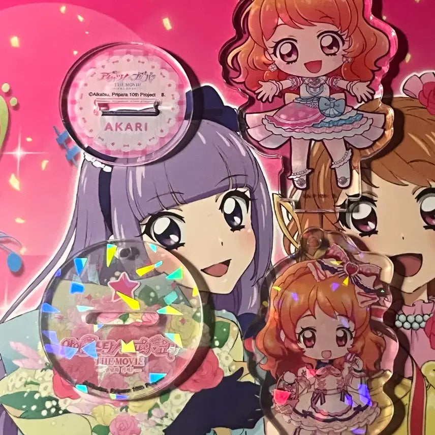 [BUNJANG] Aikatsu! Akari Hoshimiya Acrylic Stand - Starlight Parade / 아이카츠 아이엠스타 아카리 하늘 아크릴 스타파라 카츠파라 sd 스디 팝업