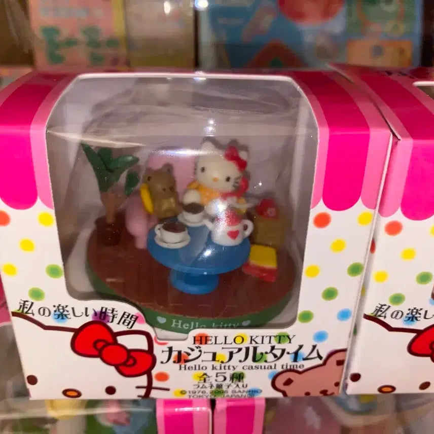 [BUNJANG] Sanrio Hello Kitty Japanese Retro Casual Time Doll Figure / 일본 고전풍 캐쥬얼타임 키티 캐주얼타임 인형 피규어