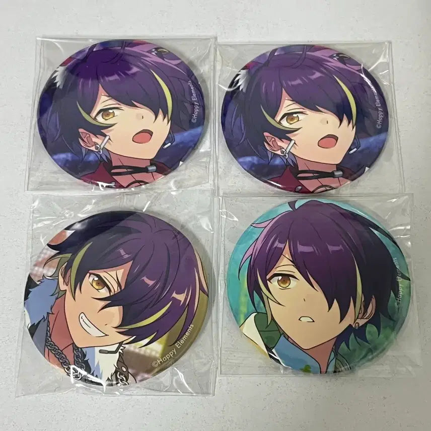 [BUNJANG] Ensemble Stars Sengoku Shinobu Can Badge Bundle Set / 앙스타 센고쿠 시노부 캔뱃지 이베코레 일괄