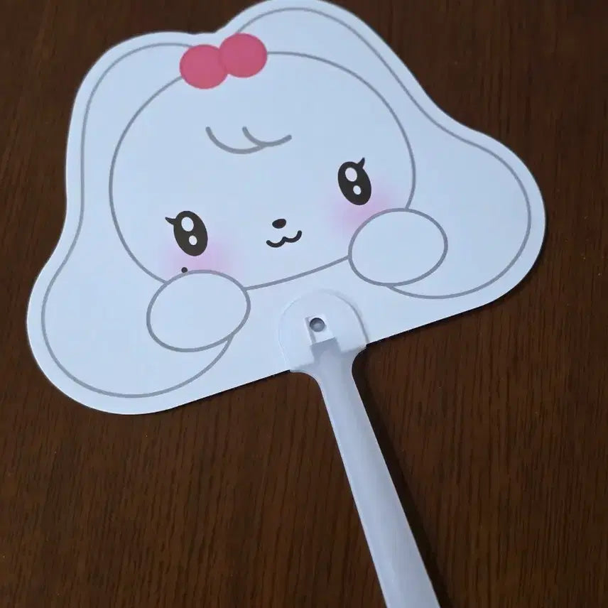 [BUNJANG] IVE Mini Brr Jang Wonyoung Cherry Fan / 아이브 미니브 장원영 부채 체리 다이브 팝업