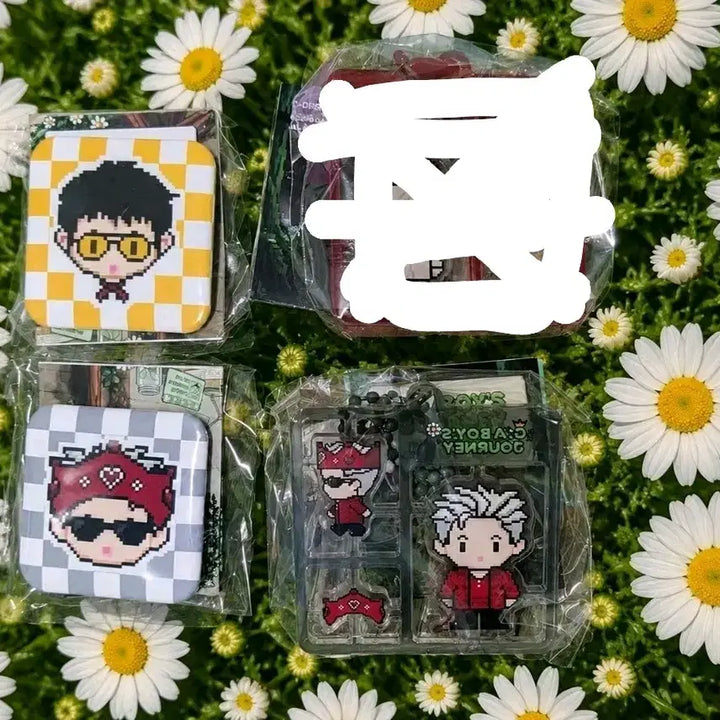 [BUNJANG] G-Dragon Pixel Art Goods Set / gd popup 픽셀아트 굿즈 세트
