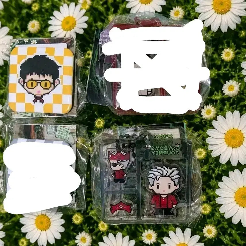 [BUNJANG] G-Dragon Pixel Art Goods Set / gd popup 픽셀아트 굿즈 세트