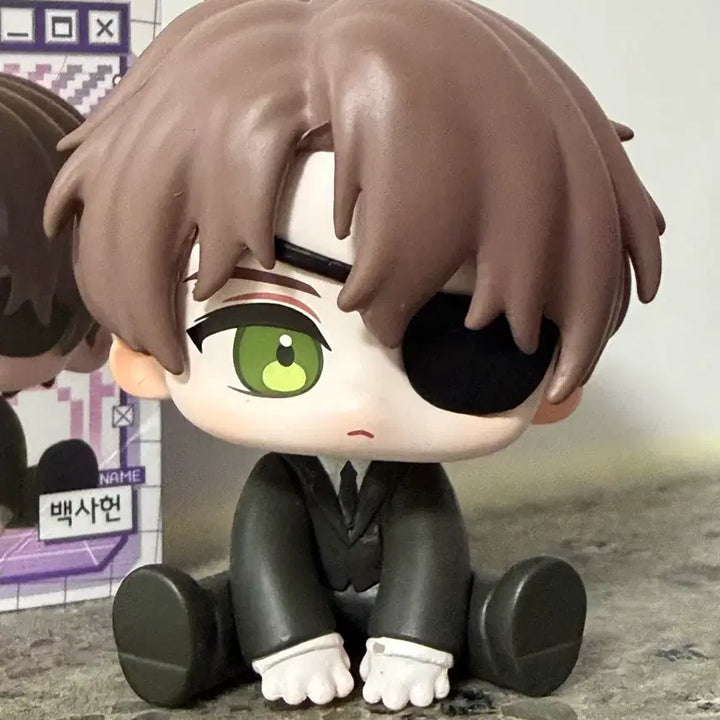 [BUNJANG] Baek Sahun Figure / 괴담출근 괴출 모두앉아 백사헌 피규어