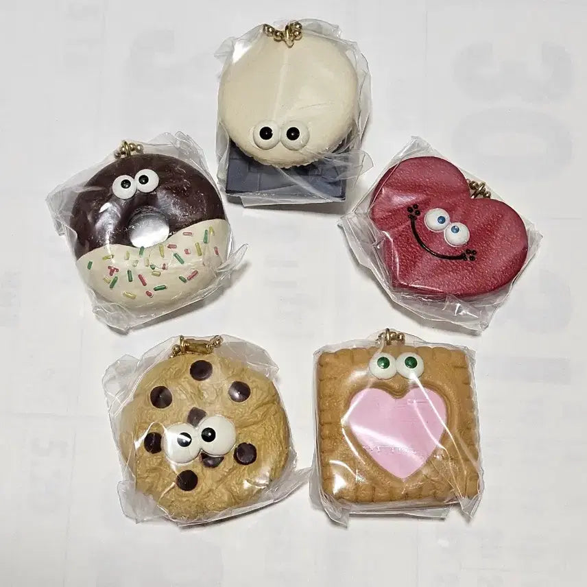 [BUNJANG] Kogumaitan Cafe Cookie Gacha Set (5 Pieces) / 코구마이탄 카페 쿠키 가챠 5개 세트