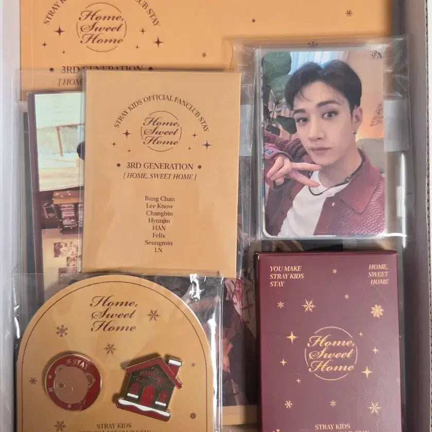 [BUNJANG] Stray Kids 3rd Fanclub Kit Home Sweet Home / 스트레이키즈 3기 팬클럽 키트 홈 스위트 홈