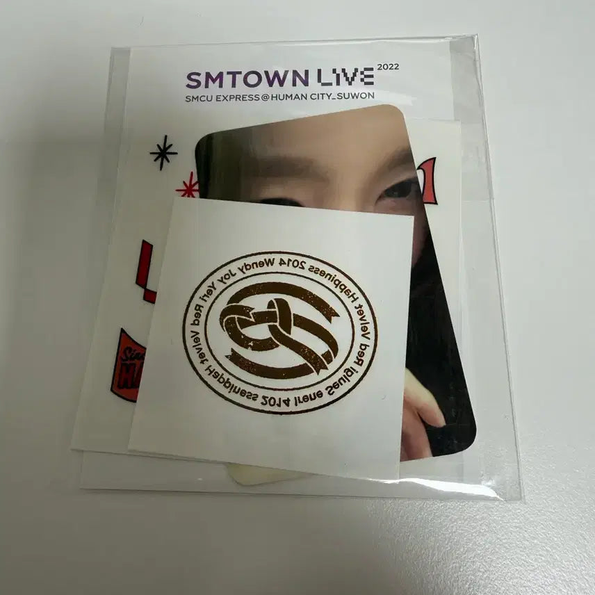 [BUNJANG] Red Velvet Irene SMCU Express AR Tattoo Sticker Photocard Set / 레드벨벳 아이린 SMCU Express AR 타투 스티커 포카 세트