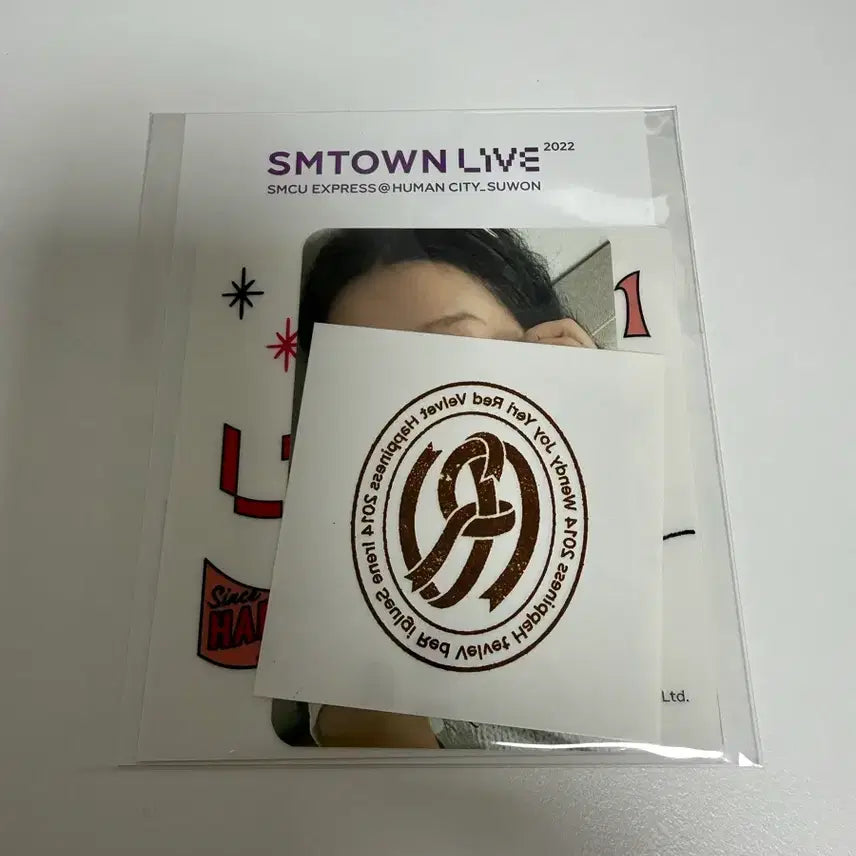 [BUNJANG] Red Velvet Seulgi SMCU Express AR Tattoo Sticker Photocard Set / 레드벨벳 슬기 SMCU Express AR 타투 스티커 포카 세트