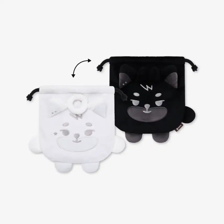 [BUNJANG] DAY6 Young K Dennys Reversible Pouch / 데이식스 영케이 데니멀즈 케 리버시블 파우치