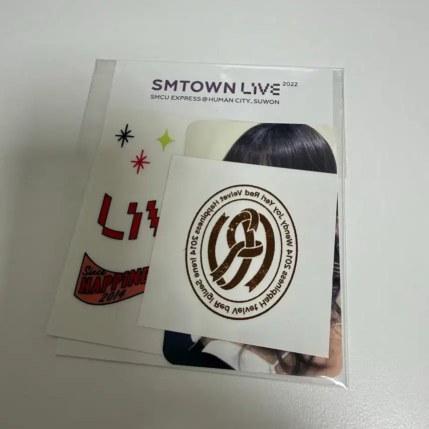 [BUNJANG] Red Velvet Joy SMCU Express AR Tattoo Sticker Photocard Set / 레드벨벳 조이 SMCU Express AR 타투 스티커 포카 세트