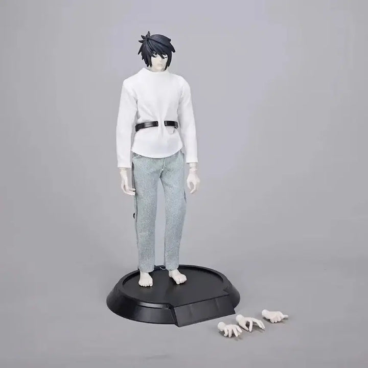 [BUNJANG] Death Note L &amp; Light Yagami 1/6 Scale Action Figure / 데스노트 엘 야가미 라이토 1/6 액션 피규어 가동형 인형