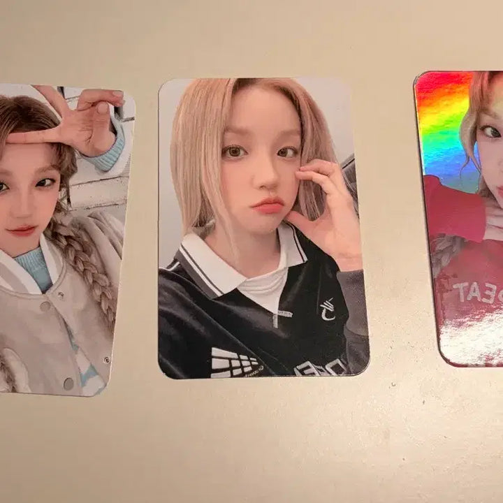 [BUNJANG] Groove rhyme X Yuqi Collaboration Photocard Bundle Set (3 pcs) / 그루브라임X우기 콜라보 포토카드 3장 일괄