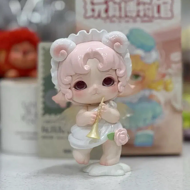 [BUNJANG] Mimia Museum Angel Figure (Opened) / [정품] 미미아 박물관 피규어