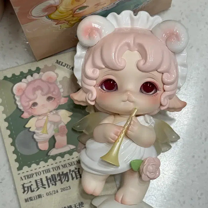 [BUNJANG] Mimia Museum Angel Figure (Opened) / [정품] 미미아 박물관 피규어