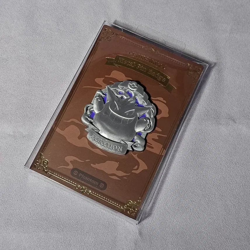 [BUNJANG] Pokemon Eternal Antique Metal Phantom Pin Badge / 포켓몬 ETERNAL ANTIQUE METAL [팬텀] 핀뱃지